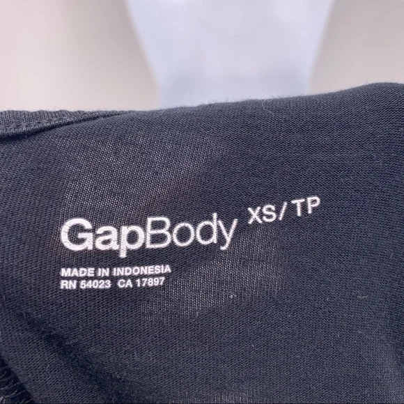 Gap Body Black Summer Midi Dress Size XS - Picture 8 of 9